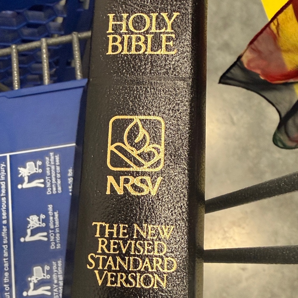 HOLY. BIBLE giant print red letter excellent condition by Thomas Nelson. - Picture 3 of 6